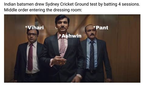 Can find england vs wi at headingly 2000, which was. India Vs Australia Meme Ft. Sydney Test Match