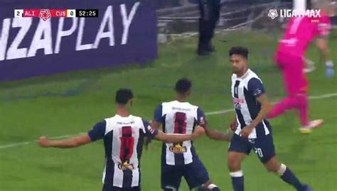 GOL Andrés Andrade Alianza Lima vs Cusco FC EN VIVO el Rifle marcó