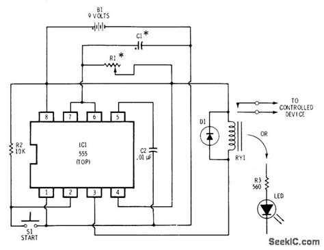 Basic555timer 555circuit Circuit Diagram
