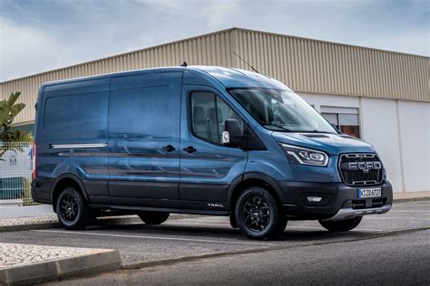 Ford Transit Van Gets Raptor Grille For Rugged New Trail Models