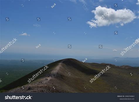 Ridge Mt Tarumae Summer Hiking Hokkaido Stock Photo 2040744863