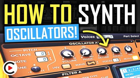 SYNTHESIZER EXPLAINED: HOW TO USE OSCILLATORS | Sound Design for