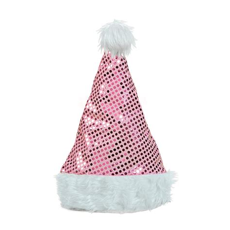 Pink Sequin Santa Hat Oriental Trading Discontinued