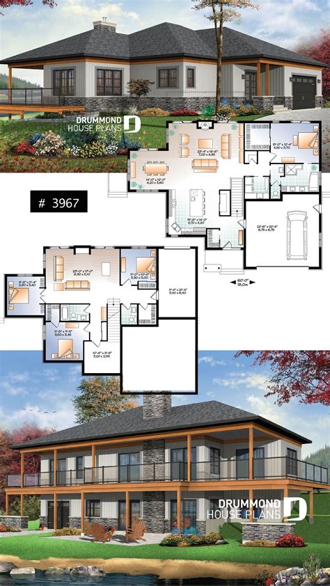 Modern Lake Front House Plan With Ensuite 1000 Lake Front House Vrogue
