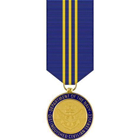 Navy Distinguished Civilian Service Award Miniature Medal Usamm
