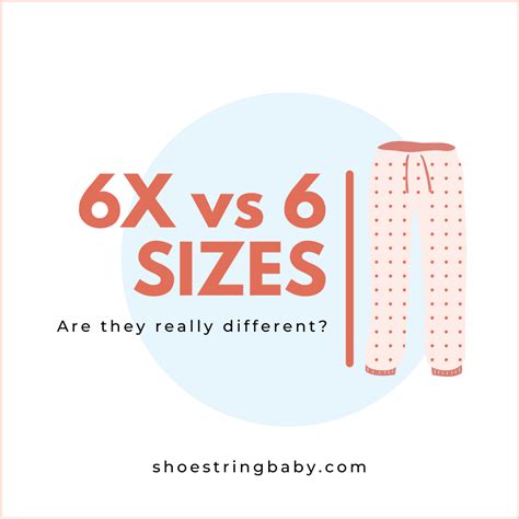 What Is 6x Size Guide To 6 Vs 6x Kids Clothing Sizes