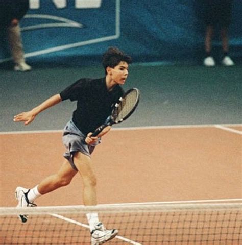 Young Rafa Rafael Nadal Tenis Hombres