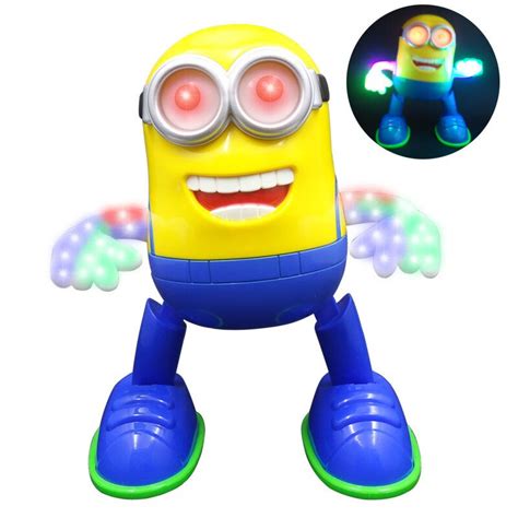 New Despicable Me Minion Dancing Musical Llight Electronic Toys
