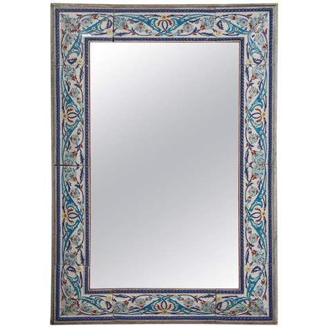 5 out of 5 stars. Iznik Style Tile Border Mirror at 1stdibs