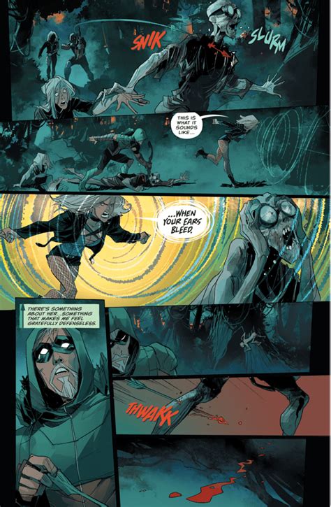 Green Arrow And Black Canary Vs The Underground Men Rebirth