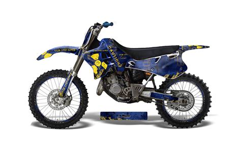 Thanks in advance for a 2 stroke is a good way to start out. Yamaha YZ125 2 Stroke Dirt Bike Graphics: Bone Collector ...