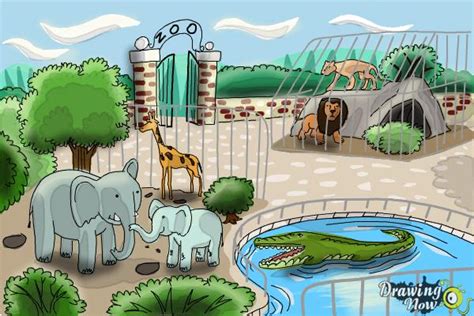 This is a free bonus book that you can get as part of our entire set of drawing books. How to Draw a Zoo - DrawingNow