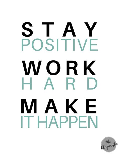 Motivational Work Positive Quotes