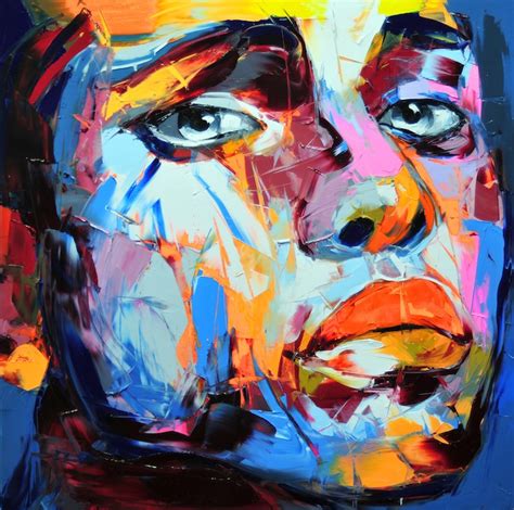 New Electrifying Palette Knife Portraits By Franoise Nielly