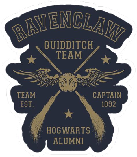 Harry Potter Quidditch Sticker Quidditch Sticker Hogwarts Sticker Jk