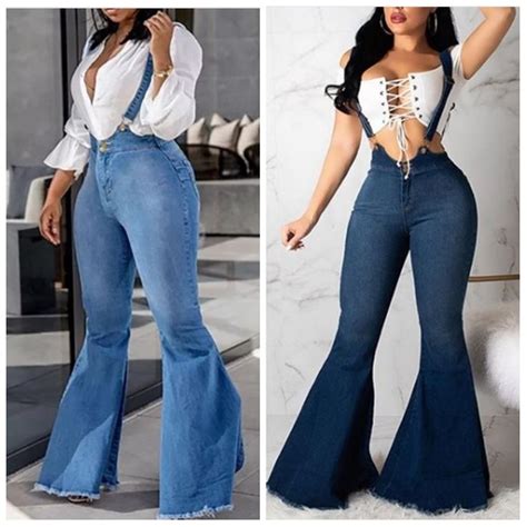 Overall Bell Bottom Denim Bell Bottoms Bell Bottom Jeans Outfit Clothes