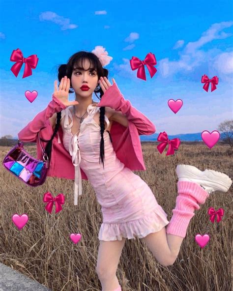 e unjee on instagram “🎀💞🎀💞🎀💞🎀💞” cute outfits kawaii fashion outfits aesthetic clothes