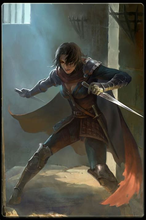 Female Rogue Dnd Concept Art Characters Fantasy