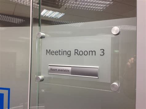 Meeting Room Label