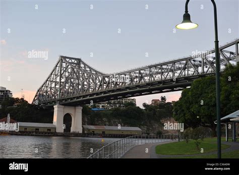The Story Bridge In Brisbane Stock Photo Alamy