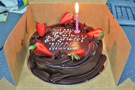 Happy Birthday Nicole Happy Birthday Nicole Cake Desserts