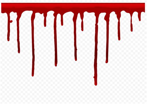 Hd Dripping Falling Realistic Blood Png Citypng
