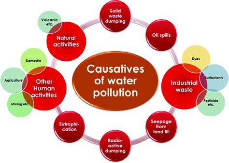 1 Causative Agents For Water Pollution Download Scientific Diagram