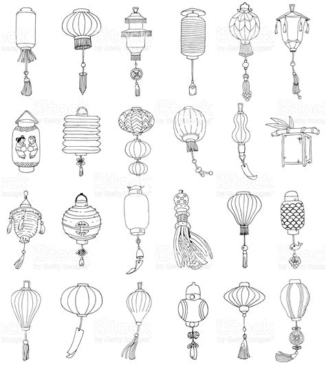 How To Draw Chinese Lantern Chinese Lanterns Are Collectively Referred