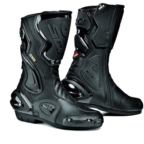 Be stylish and protected on your next ride. Sidi Cobra Gore-Tex Motorcycle Boots - Race & Sport Boots ...