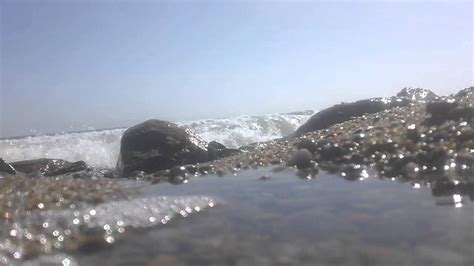 Misquamicut Beach Wave Hits Camera Youtube
