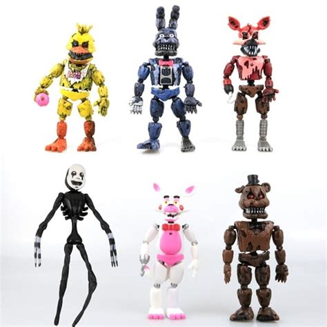 Bonnie Freddy Toys Action Figure Bear Doll Foxy Five Nights At Pvc For