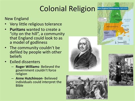 The Tolerant New England Colonies Moultonborough