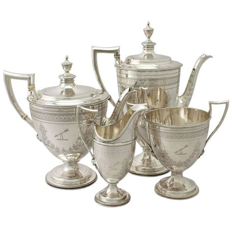 .to build a new, exceptional coffee program that fits your business needs and your service model. An exceptional, fine and impressive antique Victorian English sterling silver four piece tea and ...