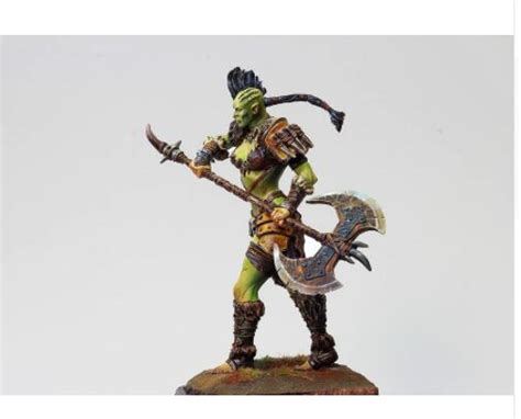 New Unassembled Mm Woman Orc Mm Resin Kit Diy Toys Unpainted