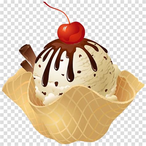 Download High Quality Ice Cream Sundae Clipart Transparent Background