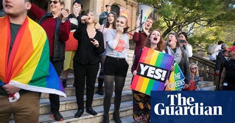 Yes Marriage Equality Rally Sweeps Sydney In Pictures Australia News The Guardian