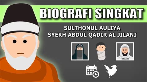 Biografi Syeikh Abdul Qadir Jailani Sketsa