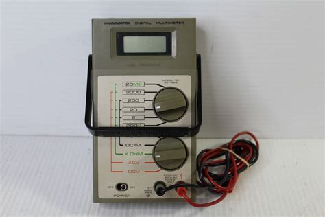 Micronta Digital Multimeter Untested Bodnarus Auctioneering
