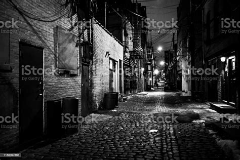 Dark Alley Hoboken Nj Stock Photo Download Image Now City New York