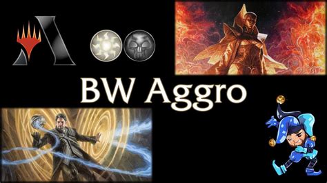 Black White Aggro Standard Magic Arena Deck October 26th 2021