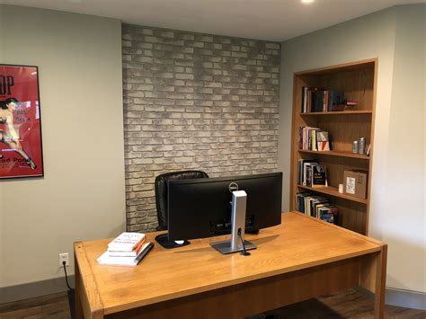 Adding Character To A Home Office With Accent Walls Barron Designs
