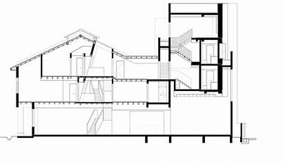 Section Building Drawing Drawings Sections Architectural Types