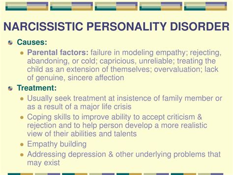 Personality Disorder Narcissistic Personality Disorder Examples Gambaran