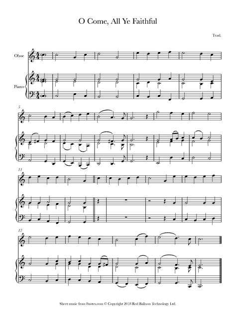 Free Oboe Sheet Music Lessons And Resources