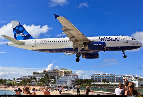 N570jb Jetblue Airways Airbus A320 At Sint Maarten Princess Juliana
