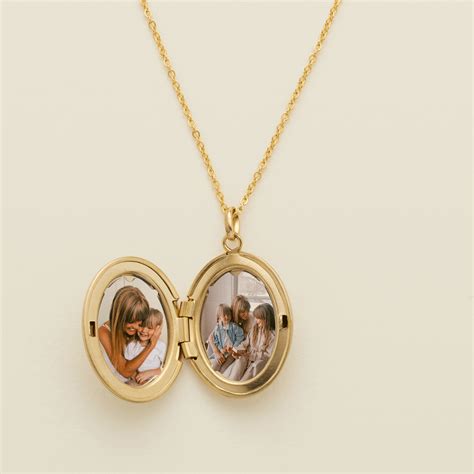 Oval Locket Necklace Made By Mary