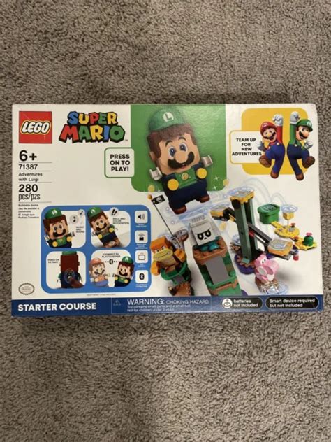 Lego Super Mario Adventures With Luigi Starter Course Brand