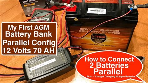 Thank you for joining us today as cody demonstrates how to connect two batteries in parallel to increase capacity.battery pa. Easy to Follow AGM Battery Bank Parallel Configuration 2 ...