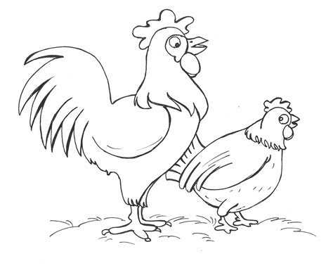 Chicken coloring page 0001 (1) coloring page for kids and adults from birds coloring pages, chicks, hens and roosters. Chicken Coloring Pages - Best Coloring Pages For Kids