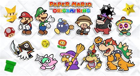 If Origami King Had Characters By Zieguy Paper Mario Paper Mario Super Mario Art Mario